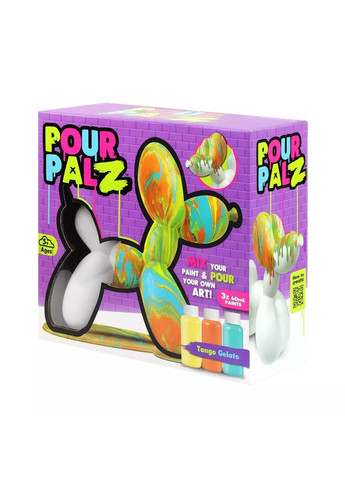 Набір для творчості Флюїд Арт Balloon Dog Танго Челато (GS-G25026) Pour Palz (369905142)
