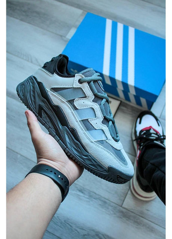 Чорні Осінні кросівки чоловічі adidas niteball black silver адідас найтбол No Brand