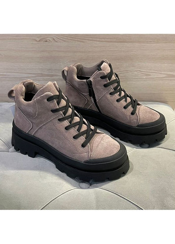 Черевики зимові жіночі коричневі. Fashion (364274818)