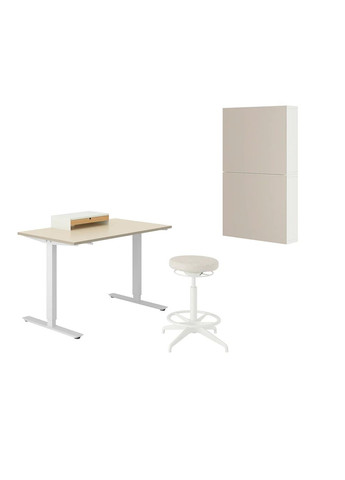 Поєднання стіл/шафа ІКЕА TROTTEN/LIDKULLEN / BESTA/LAPPVIKEN (s89436598) IKEA (278408607)