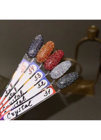 Світловідбивний гель-лак FLASH CRYSTAL №32, 10 мл DANNY (397073765)
