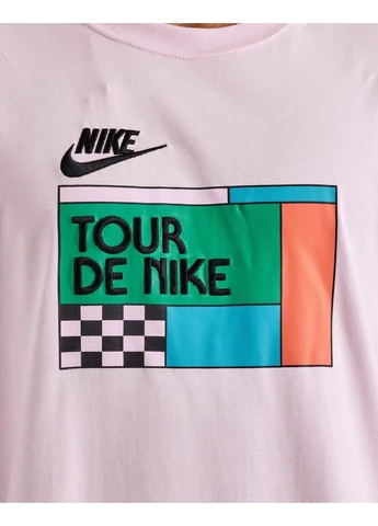 Розовая футболка tour de tee pink hf7043-663 Nike