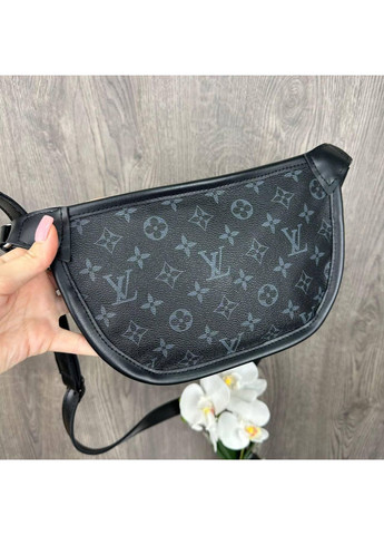 Женская бананка сумочка на грудь из экокожи коричневая ProDobro (363136282)