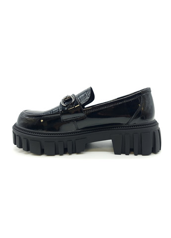 Жіночі туфлі чорні лакована шкіра HE-17-1 25 см (р) Hengji (259299611)
