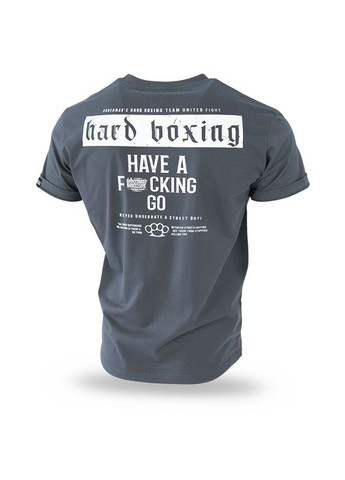 Сіра футболка hard boxing ts315gst Dobermans Aggressive