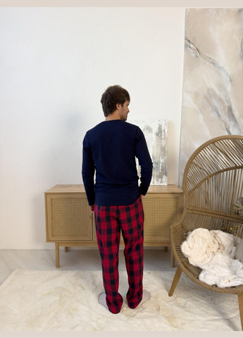 Мужской пижамный комплект "Глен"HH, красно-синяя Cosy (352769778)