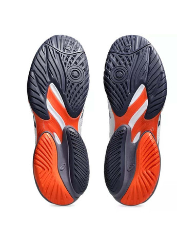 Комбіновані Осінні чоловічі кросівки court ff 3 all court білий помаранчевий Asics