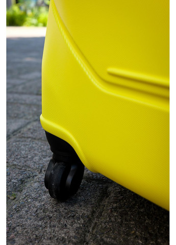 Чемодан пластиковый ручная кладь S, цвет голубой Wings 147 (350610651)