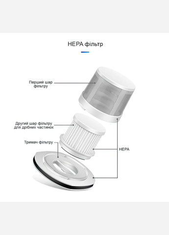 Автомобильный пылесос с компрессором EG-110 Белый No Brand (334731664)