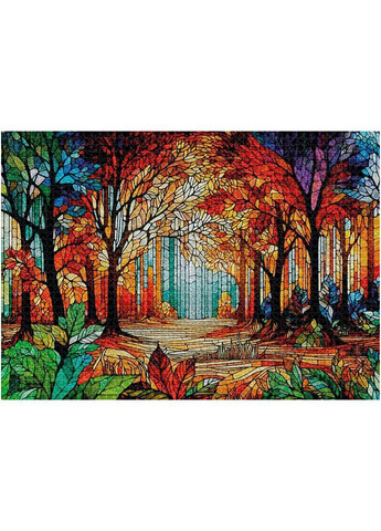 Пазлы трехслойные Stained Glass 1, 2000 шт. Interdruk (369154952)
