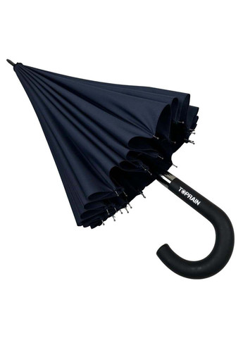 Однотонный механический зонт-трость на 24 спицы Toprain (289977544)
