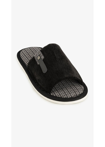 Черные тапочки мужские ff002-1 черный shop (2000999280269) No Brand