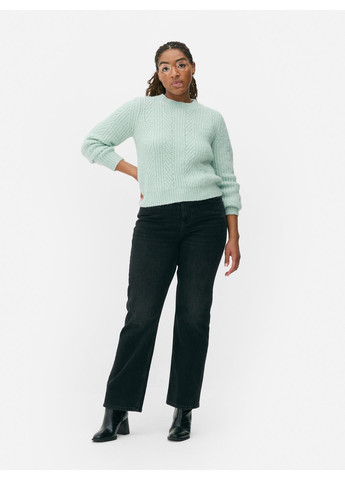 Мятный джемпер зима,мятный-серебристый, Primark