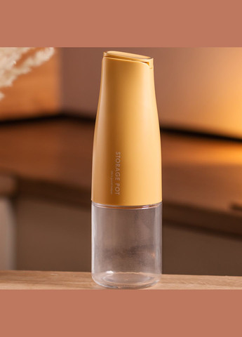 Бутылка для растительного масла и уксуса 500 мл с гравитационной крышкой, желтый Yiwu (341329546)