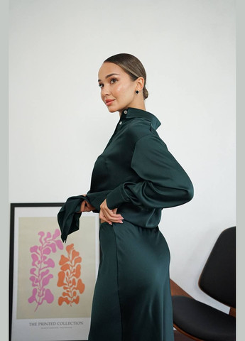 Зелена блуза Lilove