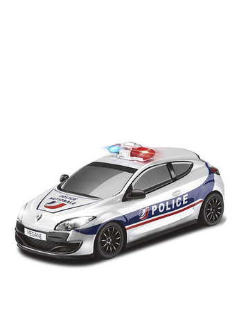 Машинка на радиоуправлении "RENAULT Megane R.S. Полиция" цвет белый CB-00282822 Kool Speed (349226417)