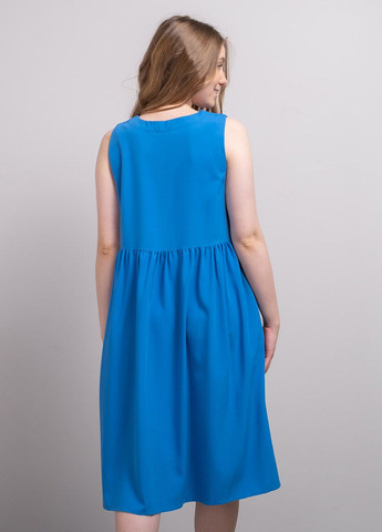 Голубое кэжуал сукня Power