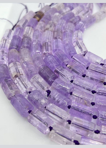 Аметист на нитці без замка 12х16 мм 40 см Фіолетовий 11627 No Brand (315343337)