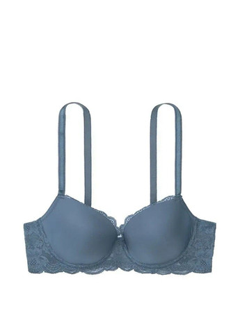 Тёмно-синий бюстгальтер деми lined dream angels bra Victoria's Secret