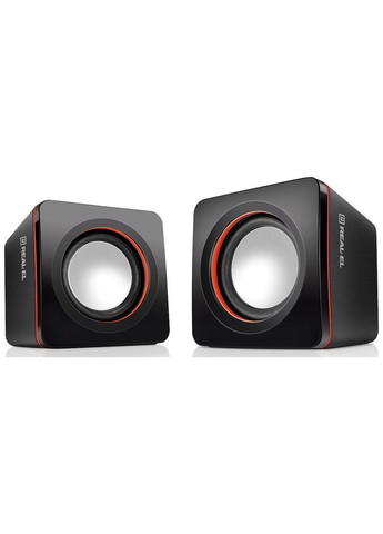 Акустична система (m491273) Real-El S-13 USB Black (369018092)