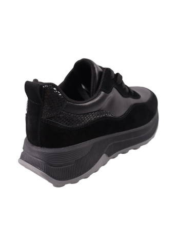 Кроссовки женские черные натуральная кожа FARINNI 663-24DK чёрные (302715395)