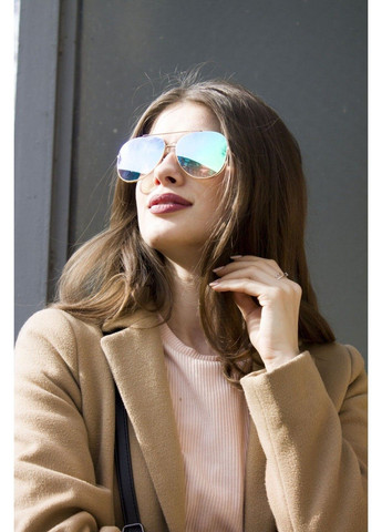 Солнцезащитные женские очки 9301-5 BR-S (291984258)