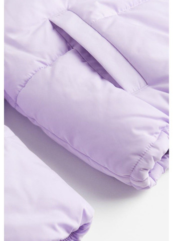 Фиолетовая демисезонная женская спортивного стиля куртка н&м (57795) s фиолетовая H&M