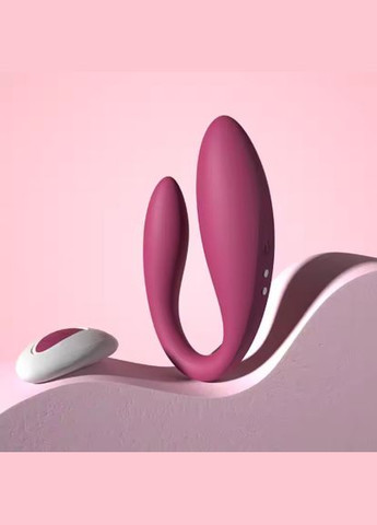 Смарт-вібратор для пар U-подібної форми Wo-sex Kitty APP, 7 режимів No Brand (326603153)