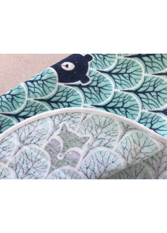 Байковий рушничок "Звірі в лісі" Moontime анімалістичні комбінований