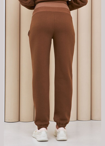 Теплий костюм для вагітних та годуючих з худі трикотажний кольору мокко Юла мама (306543453)