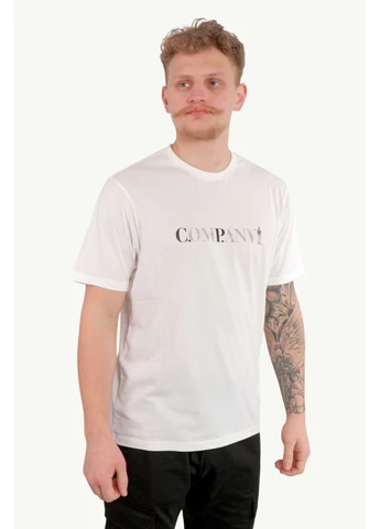 Біла футболка jersey white 20cmts085a-005100w-103 C.P. Company