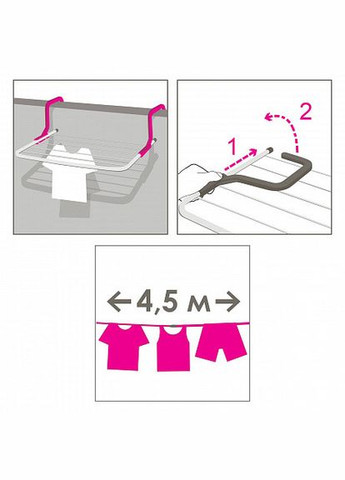 Сушарка для білизни на батарею DYNAMIC 0305 Eurogold (315932543)