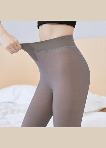 Колготки демісезонні з ефектом голих ніг сірі 8630 One Size No Brand (315155692)