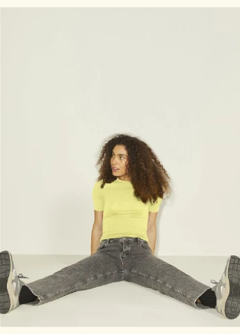 Футболка basic,лимонный,JJXX Jack & Jones - (301510275)