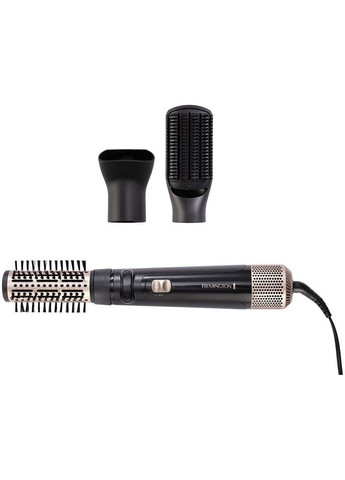 Фен-щітка Blow Dry & Style Caring, 1000Вт, 2 режими, іонізація, хол. обдув, кераміка, чорний Remington (316390591)