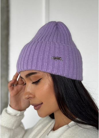 Стильна жіноча шапка рельєфної в'язки INNOE Шапка (366092229)
