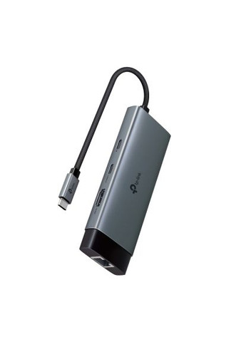 Концентратор USB 3.0 6-in-1 2xUSB 3.0 + 1xUSB-C + 1xHDMI + 1xRJ45 + PD 100W (UH6120C) TP-Link USB 3.0 6-in-1 2xUSB 3.0 + 1xUSB-C + 1xHDMI + 1xRJ (366648410)