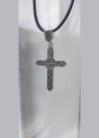 Хрестик срібло 925 проби Вегвізир з компасом No Brand (328599318)