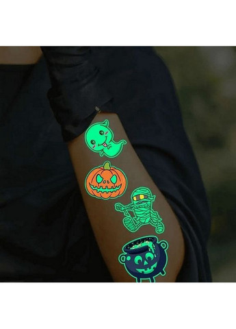Набор временных тату "Halloween glow №2" kids-tatto-halloween-g2 Fresh Tattoo (366669234)
