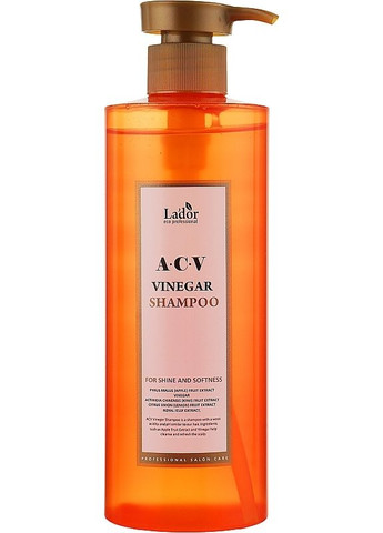 Глибокоочищувальний шампунь із яблучним оцтом ACV Vinegar Shampoo 430ml (2-957525) La'dor (369795286)