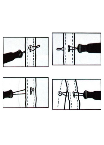 Приспособления для застегивания пуговиц и молний для людей с инвалидностью 18 шт. Lesko (352011991)