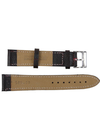 Кожаный ремешок, браслет для часов Ш20 мм коричневый Mykhail Ikhtyar (360893449)