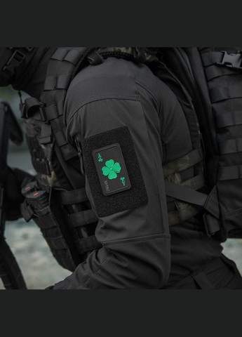 Нашивка Фартова Карта (вишивка) Black M-TAC (315047802)