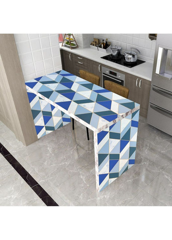 Самоклеющаяся пленка 0,45х10м х 0,07мм Шахматы мрамор StickerWall-SW-00001446 Sticker Wall (370563779)