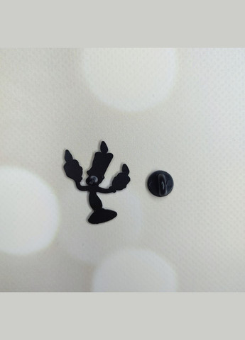 Металлический значок, пин "Канделябр Люмьер. Красавица и Чудовище. Дисней" SureGeek (314808596)