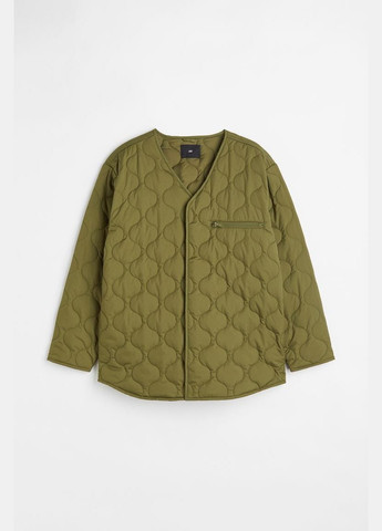 Оливковая (хаки) демисезонная куртка H&M