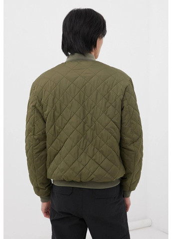 Оливкова (хакі) демісезонна бомбер fbc21017-907 Finn Flare