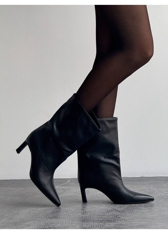 Черные демисезонная демисезонные ботильоны Helen