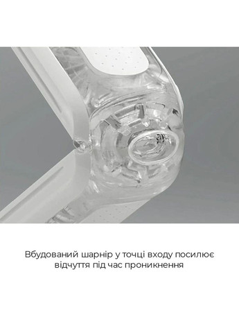 Мастурбатор Tenga Flip Zero Gravity White, переменная интенсивность стимуляции, раскладной No Brand (366877415)