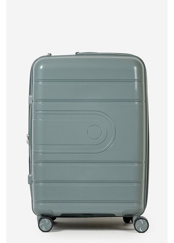 Средний пластиковый чемодан 606-2-DGRN Tourist (354704063)